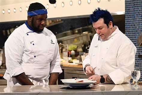 blue hair chef|Five Takeaways from a Conversation with Chef Jason Santos.